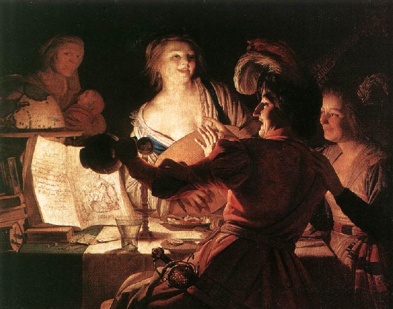 HONTHORST, Gerrit van The Prodigal Son af